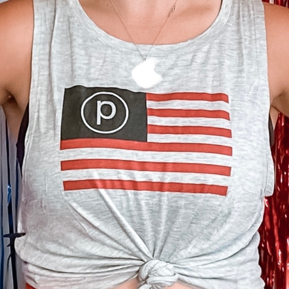 Pure barre americqn flag tank